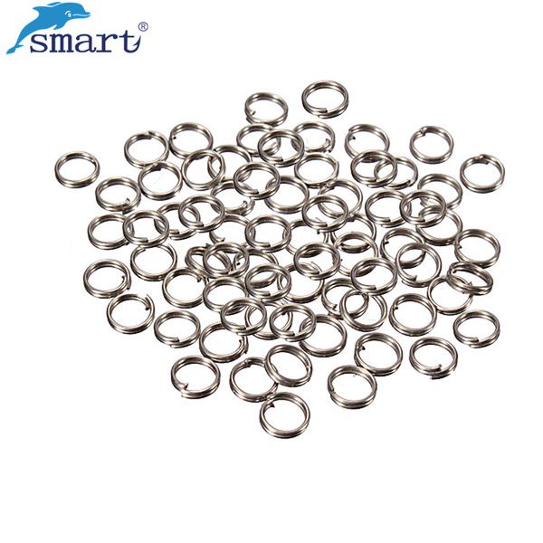 smart 100pcs/lot stainless steel split ring for blank fishing lure diameter 2.5-5.5mm carp rig rings bait accesorios pesca
smart 100pcs/lot stainless steel split ring for blank fishing lure diameter 2.5-5.5mm carp rig rings bait accesorios pesca