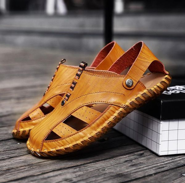 sandals men luxe cuir rubber sandalia masculina 39 s hollow lightweight breathable casual genuine leather roman, Black
sandals men luxe cuir rubber sandalia masculina 39 s hollow lightweight breathable casual genuine leather roman, Black