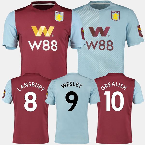 2020 aston villa football club home red soccer jerseys 19 20 men aston villa away soccer shirts short sleeve football uniforms on sale, Black;yellow
2020 aston villa football club home red soccer jerseys 19 20 men aston villa away soccer shirts short sleeve football uniforms on sale, Black;yellow