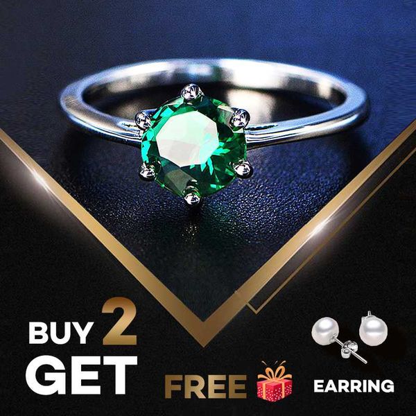 pansysen natural emerald rings for women 7mm 2019 classic silver 925 jewelry wedding engagement ring gemstone fine jewelry gift, Golden;silver
pansysen natural emerald rings for women 7mm 2019 classic silver 925 jewelry wedding engagement ring gemstone fine jewelry gift, Golden;silver