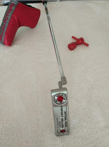 

Promotion New Classic Left Handed Golf Putter Removable Weights + Putter Headcover 33 34 35" Available Real Pictures Contact Seller