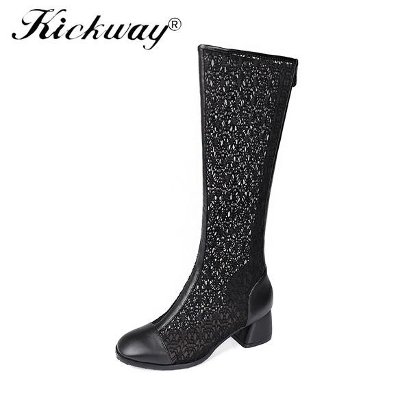 women knee lace boots summer boots women breathable gladiator sandals woman mid heels botas mujer square toe casual shoes, Black
women knee lace boots summer boots women breathable gladiator sandals woman mid heels botas mujer square toe casual shoes, Black