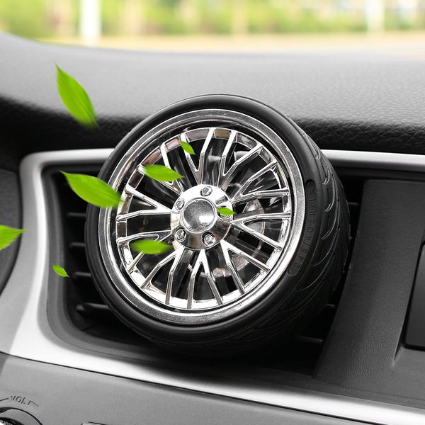 car ornament abs automotive wheel air freshener vent clip automobile interior decoration tire perfume scent fragrance diffuser
car ornament abs automotive wheel air freshener vent clip automobile interior decoration tire perfume scent fragrance diffuser