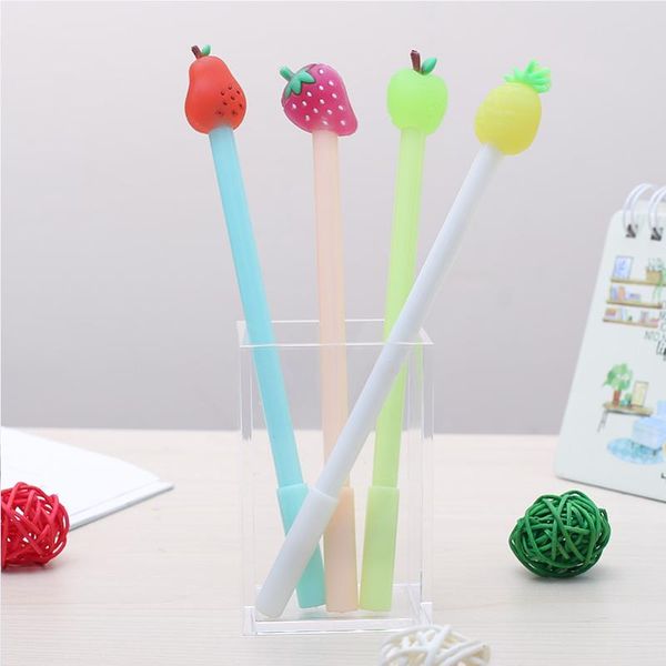 12pcs novelty fruit gel pen cute school accessories kawaii office supply material creative stationery items thing gift pineapple
12pcs novelty fruit gel pen cute school accessories kawaii office supply material creative stationery items thing gift pineapple