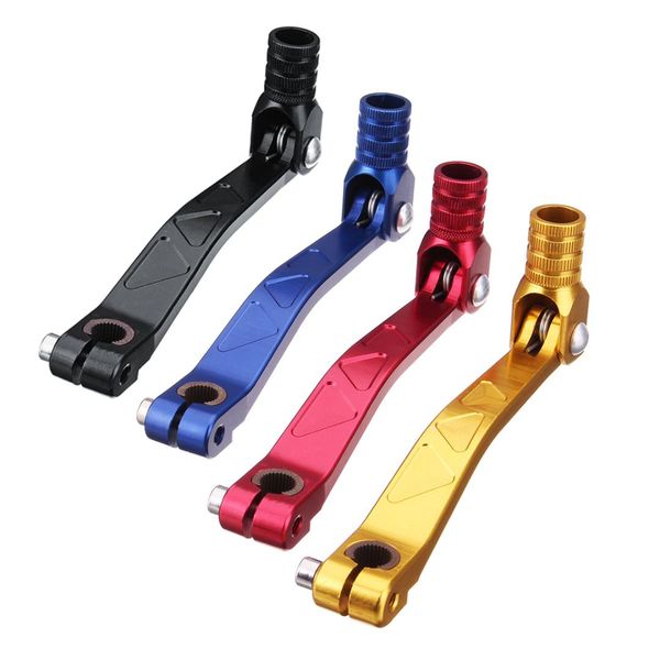 4 colors universal cnc folding aluminium motorcycle gear shifter lever forr250 crf50 xr50 crf 50 atv dirt bike motocross
4 colors universal cnc folding aluminium motorcycle gear shifter lever forr250 crf50 xr50 crf 50 atv dirt bike motocross