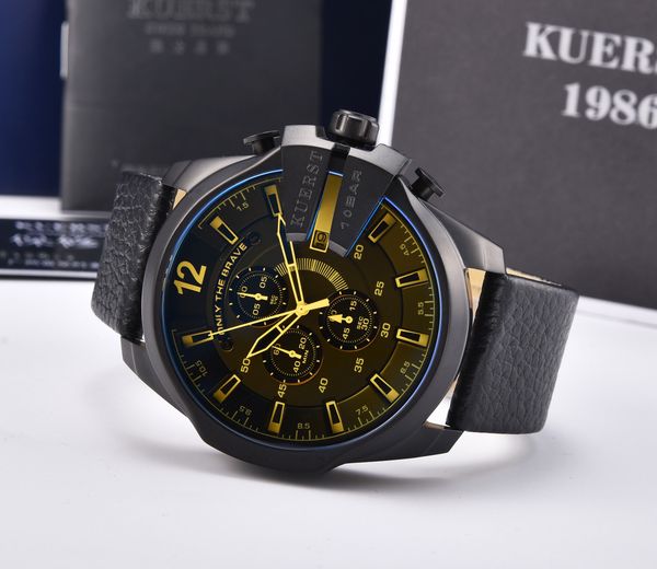 новый kuerst 4318 mega главный мужские часы хронограф черный часы из нержавеющей стали, Slivery;brown
новый kuerst 4318 mega главный мужские часы хронограф черный часы из нержавеющей стали, Slivery;brown