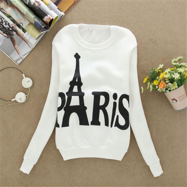 woman hoodie women clothing o neck 2019 women hoodies paris letter print long sleeve casual hoody o neck pullover coat sudaderas mujer, Black
woman hoodie women clothing o neck 2019 women hoodies paris letter print long sleeve casual hoody o neck pullover coat sudaderas mujer, Black