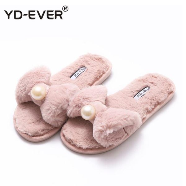 winter woman furry slippers slip on fur warm shoes non-slip home slides bow pearl flats female comfortable house shoes, Black
winter woman furry slippers slip on fur warm shoes non-slip home slides bow pearl flats female comfortable house shoes, Black