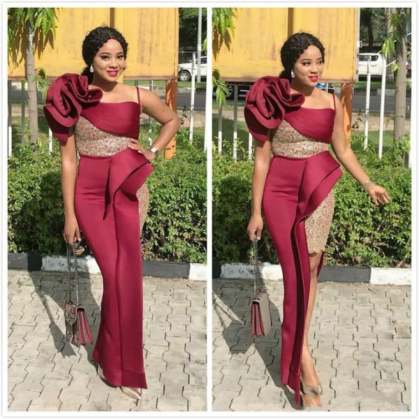 aso ebi 2020 arabic lace evening dresses spaghetti satin prom dresses formal party gowns, Black;red
aso ebi 2020 arabic lace evening dresses spaghetti satin prom dresses formal party gowns, Black;red