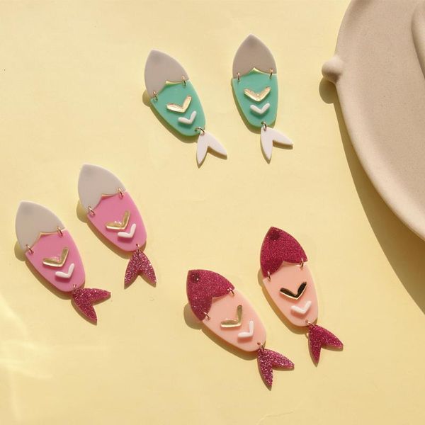 earrings for women acrylic fashion eardrop party hip hop girls cute sweet funny dangle earrings cartoon mermaid, Silver
earrings for women acrylic fashion eardrop party hip hop girls cute sweet funny dangle earrings cartoon mermaid, Silver