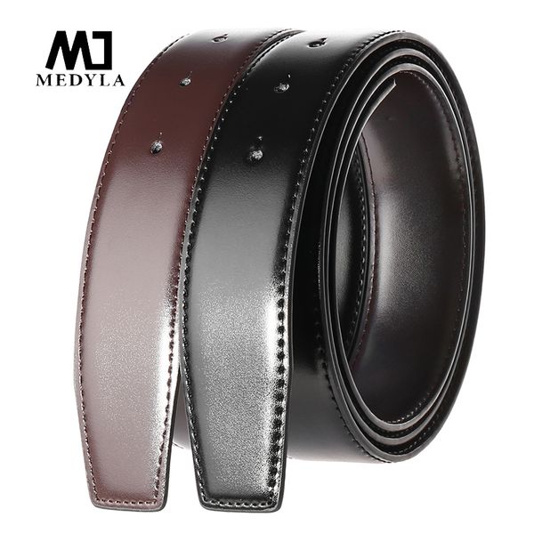 medyla natural leather belt without buckle diy assembly two sides available business belt for men metal pin buckle suit, Black;brown
medyla natural leather belt without buckle diy assembly two sides available business belt for men metal pin buckle suit, Black;brown