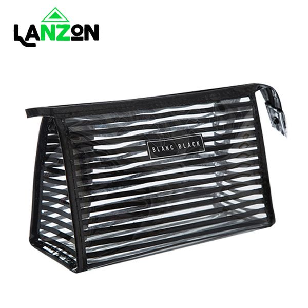 transparent cosmetic bag large capacity storage bags square striped make up toiletry pouch travel organizer necessary wash bag
transparent cosmetic bag large capacity storage bags square striped make up toiletry pouch travel organizer necessary wash bag