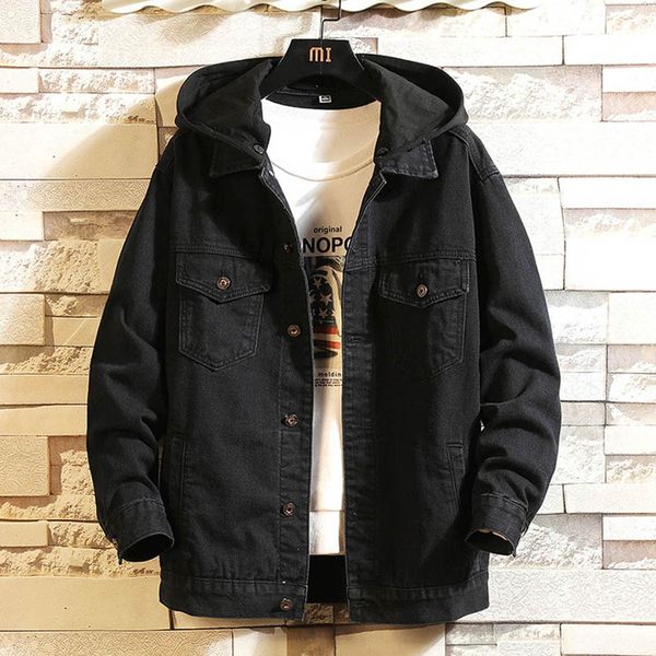 klv men denim jacket casual autumn&winter jackets hoodies long sleeve sweatshirt outwear coat bts bangtan outwear hip hop style, Black;brown
klv men denim jacket casual autumn&winter jackets hoodies long sleeve sweatshirt outwear coat bts bangtan outwear hip hop style, Black;brown