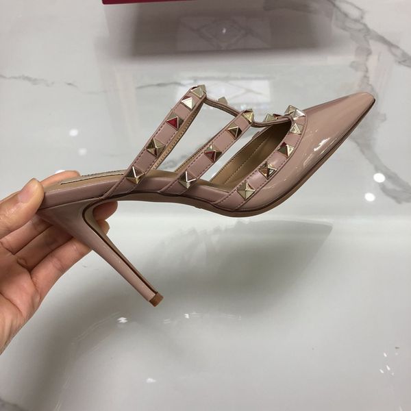 casual designer lady fashion black leather studded spikes point toe 3strappy high heels shoes wedding shoes brand new
casual designer lady fashion black leather studded spikes point toe 3strappy high heels shoes wedding shoes brand new
