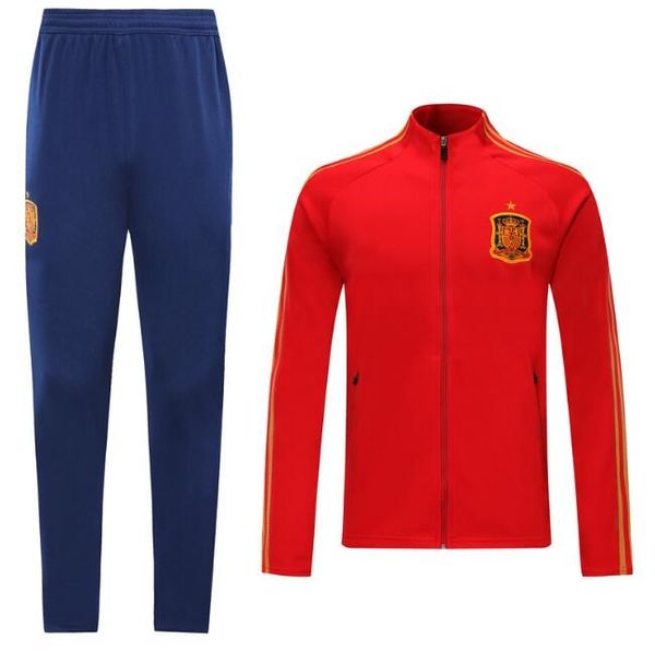 2019 spain long zipper jacket tracksuit camiseta españa morata a.iniesta fabregas ramos diego isco men's soccer jacket tracksuit, Black
2019 spain long zipper jacket tracksuit camiseta españa morata a.iniesta fabregas ramos diego isco men's soccer jacket tracksuit, Black