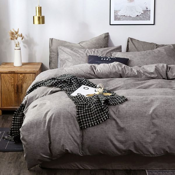 classic bedding set bed linen solid color duvet cover set pillowcase quilt cover pastoral king size for family
classic bedding set bed linen solid color duvet cover set pillowcase quilt cover pastoral king size for family
