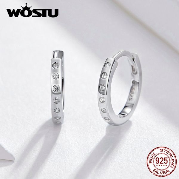wostu korean style circle hoop earrings 925 sterling silver crystal zircon earrings for women wedding minimalist jewelry fne101, Golden;silver
wostu korean style circle hoop earrings 925 sterling silver crystal zircon earrings for women wedding minimalist jewelry fne101, Golden;silver