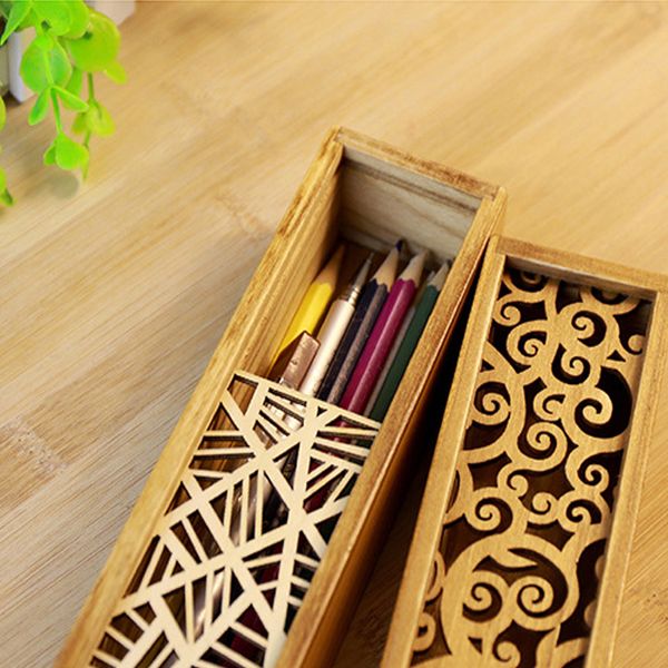 portable retro lace hollow wooden pencil case more creative function pencil case sundries students cute storage box accessories
portable retro lace hollow wooden pencil case more creative function pencil case sundries students cute storage box accessories