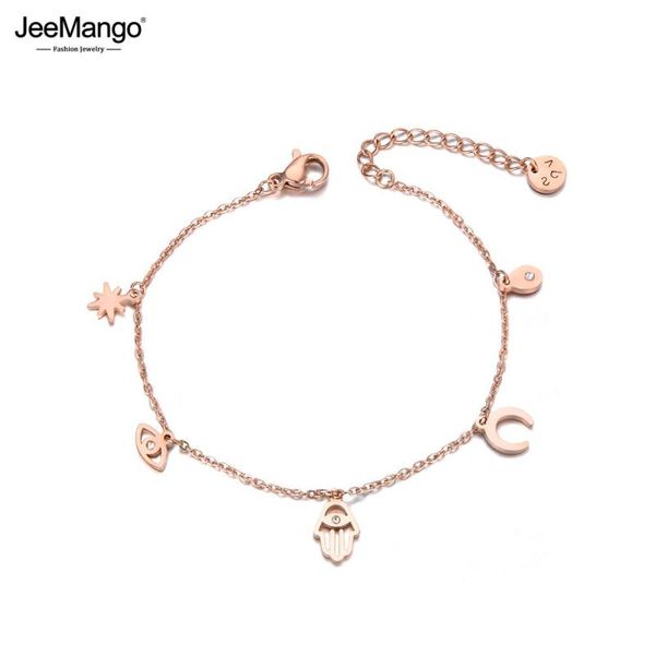jeemango titanium stainless steel cz crystal buddha's hand charm bracelets for women bohemia chain link bracelet jewelry jb19076, Golden;silver
jeemango titanium stainless steel cz crystal buddha's hand charm bracelets for women bohemia chain link bracelet jewelry jb19076, Golden;silver
