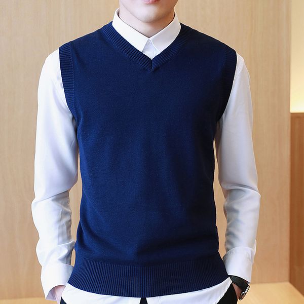 lux angner men 100% cotton solid sweater v neck casual male vest sweater men pullover knitted sleeveless m-3xl, Black;white
lux angner men 100% cotton solid sweater v neck casual male vest sweater men pullover knitted sleeveless m-3xl, Black;white