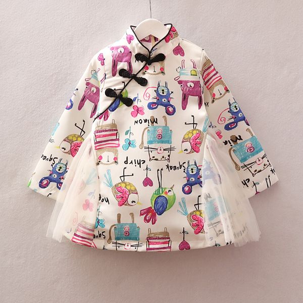 kids dresses for girls chinese style baby girl dress 2019 new cute children printed princess dress kids girls cheongsam, Red;yellow
kids dresses for girls chinese style baby girl dress 2019 new cute children printed princess dress kids girls cheongsam, Red;yellow