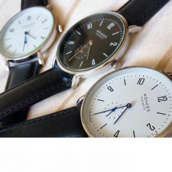 nomos watches brand men and women minimalist design leather strap women fashion simple quartz water resistant watches, Slivery;brown
nomos watches brand men and women minimalist design leather strap women fashion simple quartz water resistant watches, Slivery;brown