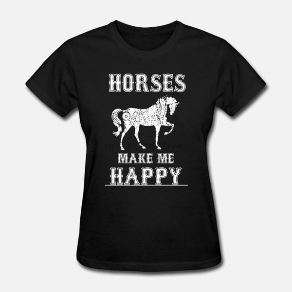 men t shirt horses make me happy tshirts women t shirt, White;black
men t shirt horses make me happy tshirts women t shirt, White;black