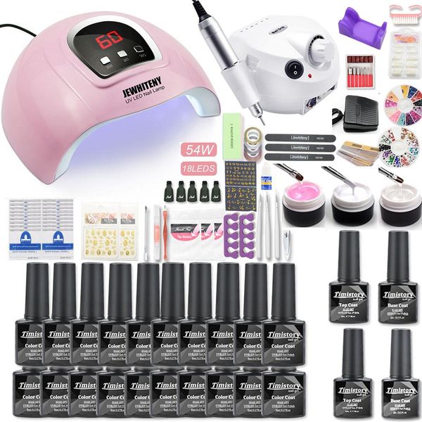 fashion nails set 35000rpm electric machine nails drill 120w uv led lamp dryer 30pcs nail gel polish kit manicure tools set for nail art
fashion nails set 35000rpm electric machine nails drill 120w uv led lamp dryer 30pcs nail gel polish kit manicure tools set for nail art