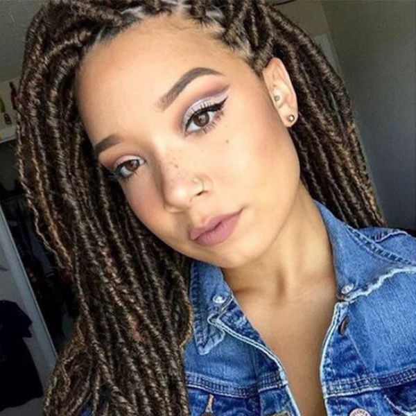 24 пряди 16 дюймов блондинка плетение волос 1 шт. богиня faux locs крючком волос dreadlock наращивание волос для женщин черный, Black
24 пряди 16 дюймов блондинка плетение волос 1 шт. богиня faux locs крючком волос dreadlock наращивание волос для женщин черный, Black