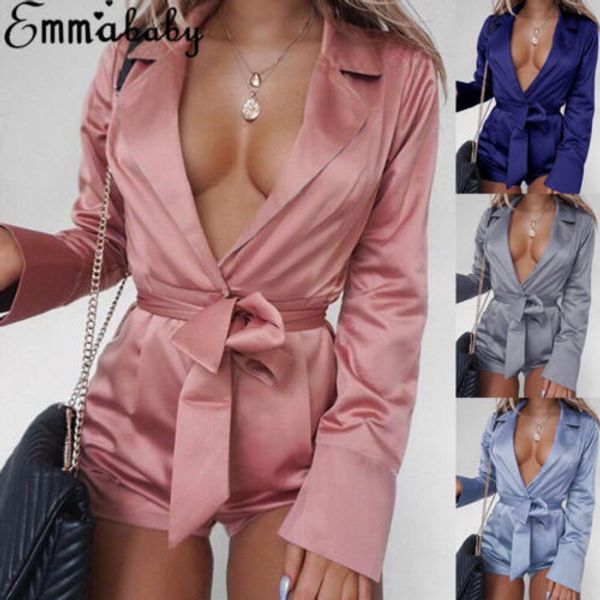 womens satin v neck kimono playsuits tunic jumpsuit sleepwear bodysuits, Black;white
womens satin v neck kimono playsuits tunic jumpsuit sleepwear bodysuits, Black;white