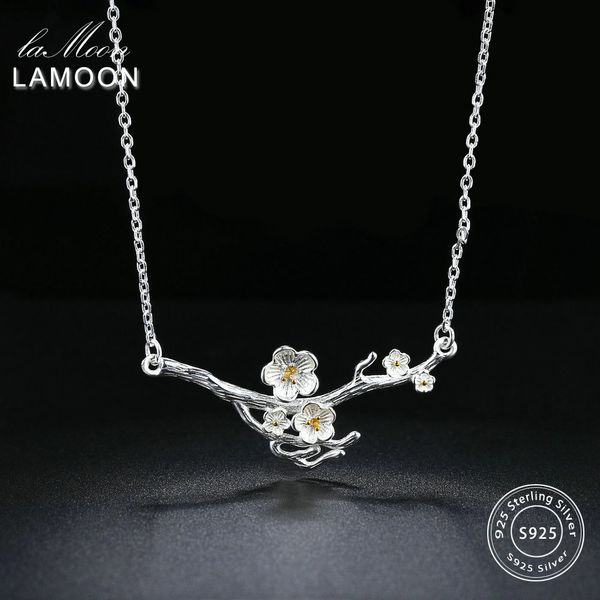 lamoon 2018 new 2-colors plum blossom flower s925 pendant necklace 925-sterling-silver fine jewelry for women wedding lmny008
lamoon 2018 new 2-colors plum blossom flower s925 pendant necklace 925-sterling-silver fine jewelry for women wedding lmny008