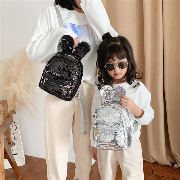 women cute cat ears backpack fashion sequin glitter rucksack mochila teenage girls kids school bag casual travel backpack #40
women cute cat ears backpack fashion sequin glitter rucksack mochila teenage girls kids school bag casual travel backpack #40