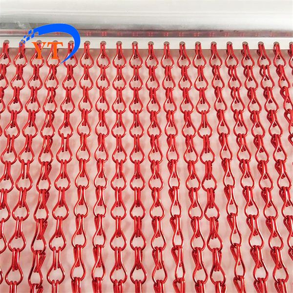 aluminum double chain link door curtain 1000*1900mm 
aluminum double chain link door curtain 1000*1900mm