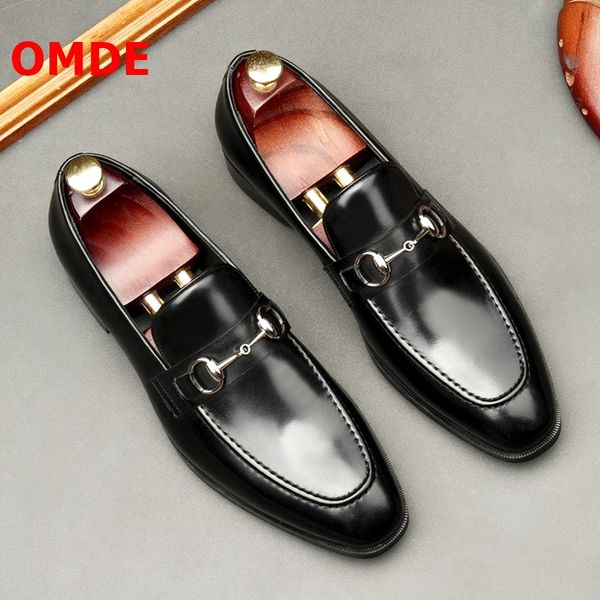 omde new handmade black leather loafers men genuine leather shoes fashion dress shoes casual man office
omde new handmade black leather loafers men genuine leather shoes fashion dress shoes casual man office
