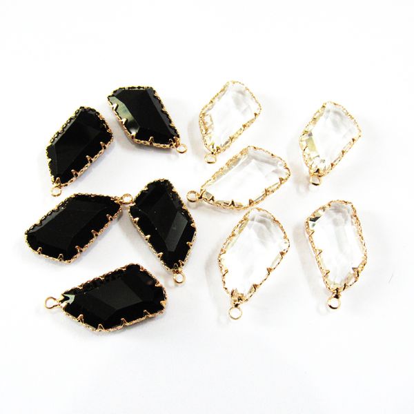 wholesale 26mm*15mm 10pcs/lot clear/black glass rhinestone with copper metal charms for earring making ing, Bronze;silver
wholesale 26mm*15mm 10pcs/lot clear/black glass rhinestone with copper metal charms for earring making ing, Bronze;silver