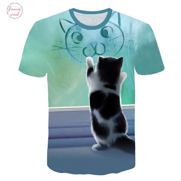 мода 3d животных pet cat печати тенниска для женщин harajuku стиль топ тройники женский o шеи майка, White
мода 3d животных pet cat печати тенниска для женщин harajuku стиль топ тройники женский o шеи майка, White