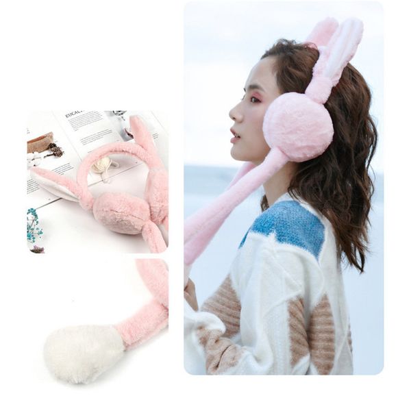 woman girl winter warm earmuff earmuffs headphones girls faux ear design ear protection earmuff, White;black
woman girl winter warm earmuff earmuffs headphones girls faux ear design ear protection earmuff, White;black