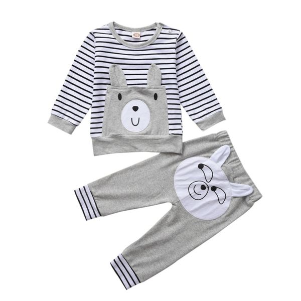 winter autumn children clothes boys girls cartoon casual sports t-shirt pants 2pcs infant outfit kids clothes suit tracksuit, White
winter autumn children clothes boys girls cartoon casual sports t-shirt pants 2pcs infant outfit kids clothes suit tracksuit, White