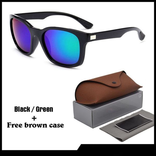sunglasses men women brand designer plank frame sun glasses eyewear uv400 lenses with leather cases and box, White;black
sunglasses men women brand designer plank frame sun glasses eyewear uv400 lenses with leather cases and box, White;black