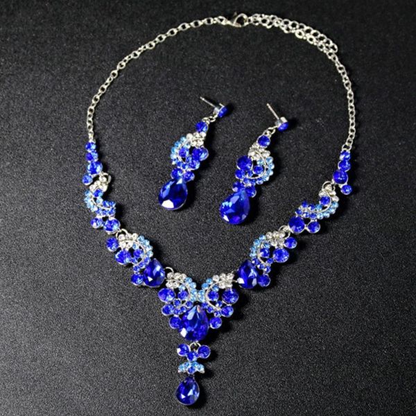 fashion rhinestone crystal choker flowers wedding necklaces sets gold color collar necklaces women & pendants jewelry sets, Silver
fashion rhinestone crystal choker flowers wedding necklaces sets gold color collar necklaces women & pendants jewelry sets, Silver