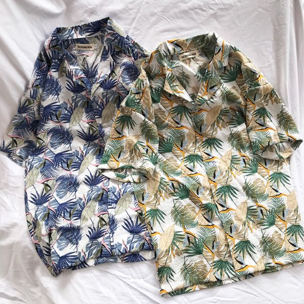 oscn7 casual flowers printed short sleeve shirt men street 2020 hawaii beach oversize women fashion harujuku shirts for men 436, White;black
oscn7 casual flowers printed short sleeve shirt men street 2020 hawaii beach oversize women fashion harujuku shirts for men 436, White;black