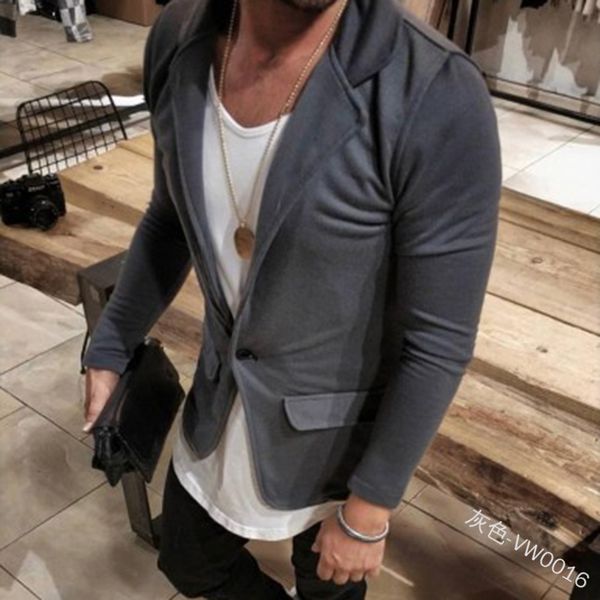 monerffi fashion men blazer slim fit british style coats suit jackets men long sleeve formal brand blazers 2019, Black;brown
monerffi fashion men blazer slim fit british style coats suit jackets men long sleeve formal brand blazers 2019, Black;brown
