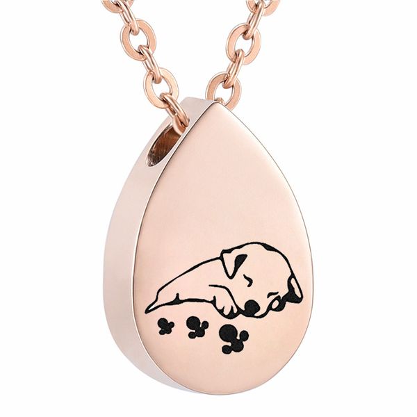 cremation urn necklace for ashes, water droplets -sleeping puppy memorial pendant made of 316l stainless steel keepsake jewelry, Silver
cremation urn necklace for ashes, water droplets -sleeping puppy memorial pendant made of 316l stainless steel keepsake jewelry, Silver