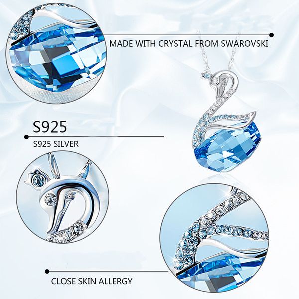 fashion-sterling silver pendant necklace swan lake animal designed pendant necklace made with swarovski crystals fashion jewelry
fashion-sterling silver pendant necklace swan lake animal designed pendant necklace made with swarovski crystals fashion jewelry