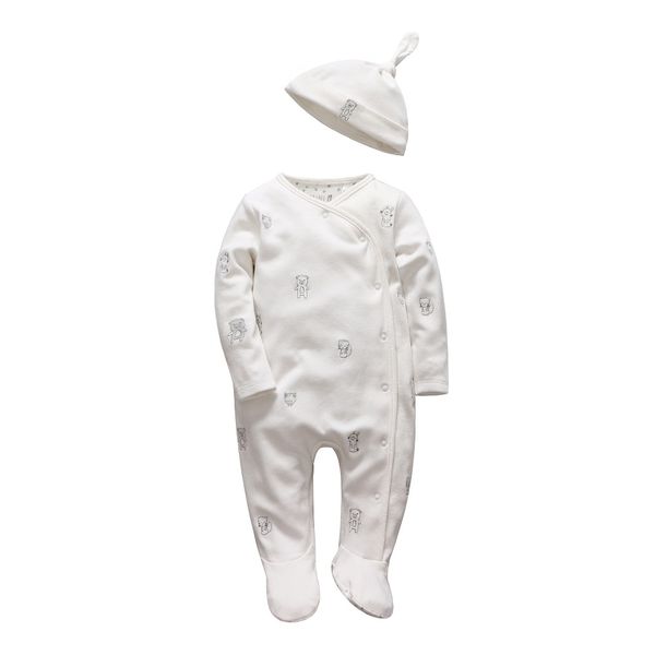 tender babies girl boys rompers soft long sleeve cartoon animal infantil newborn baby clothes white cotton infant jumpsuit + hat, Blue
tender babies girl boys rompers soft long sleeve cartoon animal infantil newborn baby clothes white cotton infant jumpsuit + hat, Blue