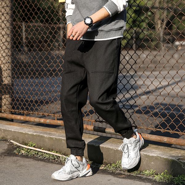fashion new casual harem pants men's large size cotton loose ankle length overalls men's slim sports pants m-5xl, Black
fashion new casual harem pants men's large size cotton loose ankle length overalls men's slim sports pants m-5xl, Black