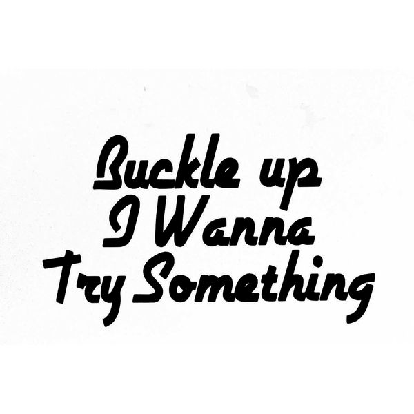 buckle up i wanna try vinyl car wrap something funny car truck window sticker decal rear window car sticker
buckle up i wanna try vinyl car wrap something funny car truck window sticker decal rear window car sticker