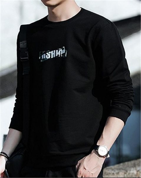 length casual sweatshirts o neck long sleeve tees men designer letter print hoodies male teenager regular, Black
length casual sweatshirts o neck long sleeve tees men designer letter print hoodies male teenager regular, Black