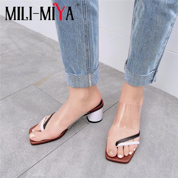 mili-miya fashion design genuine leather women sandals square toe round heels slip-on dress summer shoes plus size 34-40, Black
mili-miya fashion design genuine leather women sandals square toe round heels slip-on dress summer shoes plus size 34-40, Black