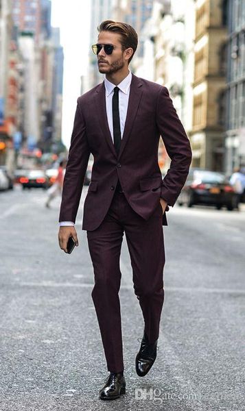 red men suits 2018 wedding handsome groom tuxedos burgundy slim fit bridegroom men blazers men's classic suits 2 pieces (jacet+pants), Black;gray
red men suits 2018 wedding handsome groom tuxedos burgundy slim fit bridegroom men blazers men's classic suits 2 pieces (jacet+pants), Black;gray
